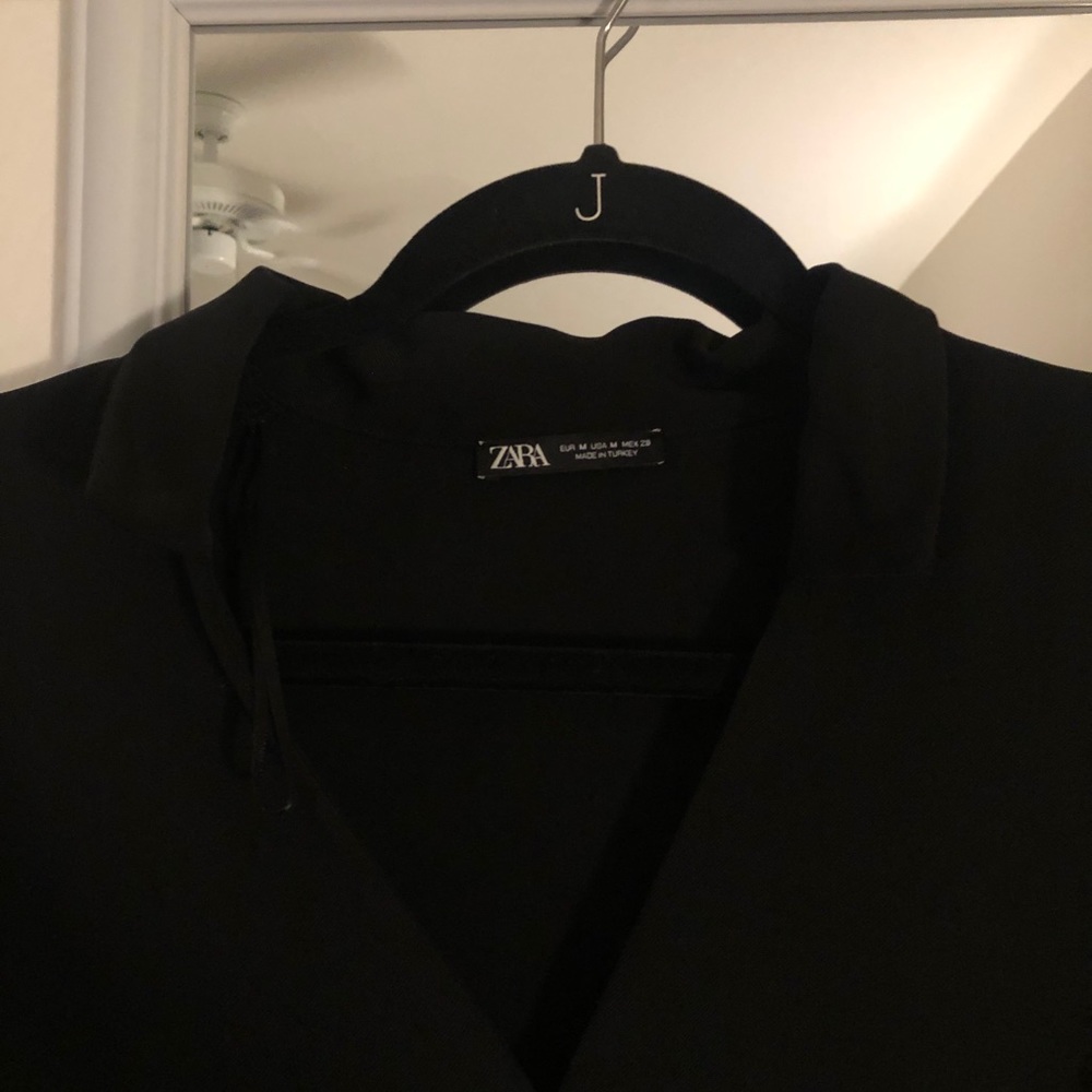 Black Zara dress